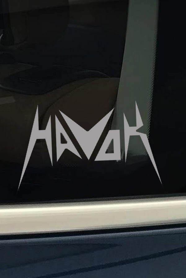 Logo Die-Cut Decal (Black)