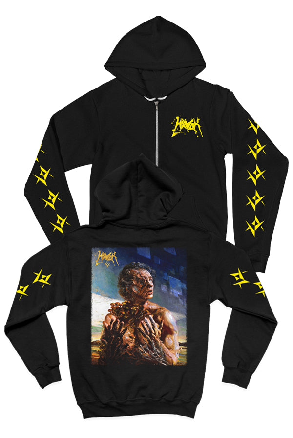 V Zip-Up Hoodie