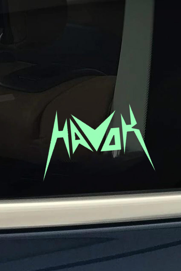 Small Logo Die-Cut Decal (Green)