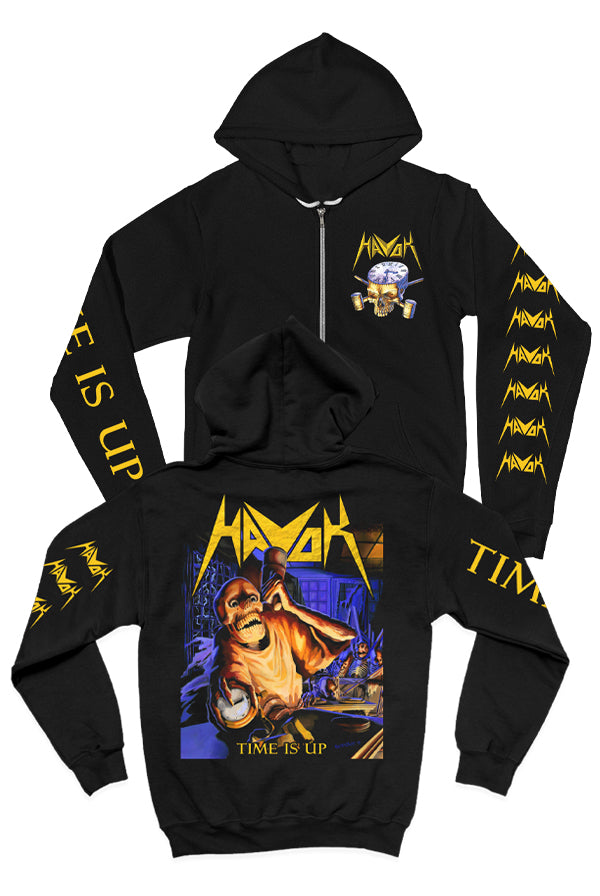 Time Is Up 10th Anniversary Zip Up